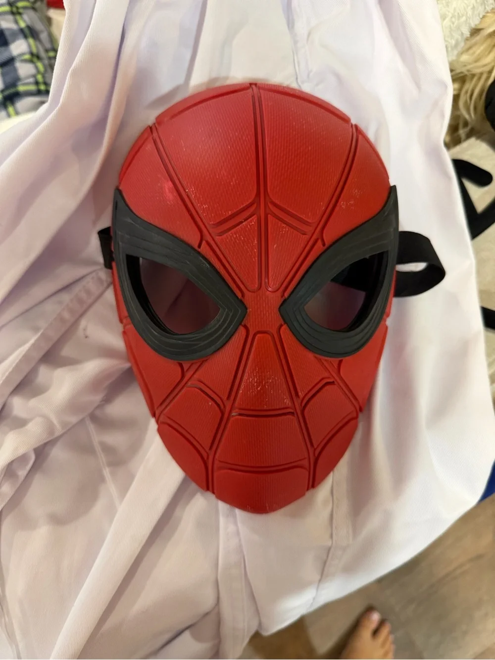 Kids Red Spider Superhero Mask - Unbranded